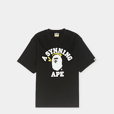 Buy A Bathing Ape x Spotify x Central Cee College Tee in zwart