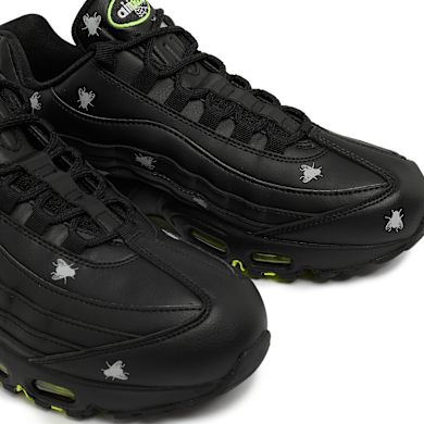 Buy Nike Air Max 95 Premium „Houseflies“ in black/neon yellow