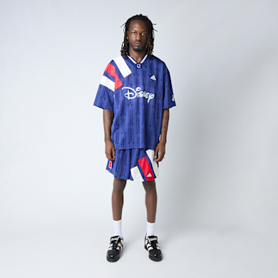 オリジナル Buy adidas Originals x Braindead x Disney Football Short in blue