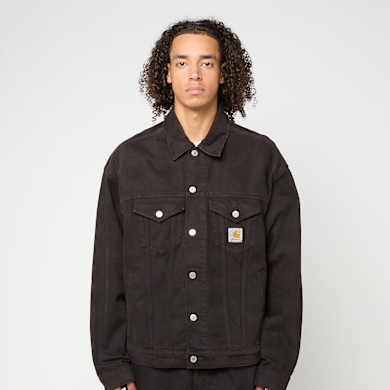 Buy Carhartt WIP Everson Trucker Jacket in black | I036266-3HVGD