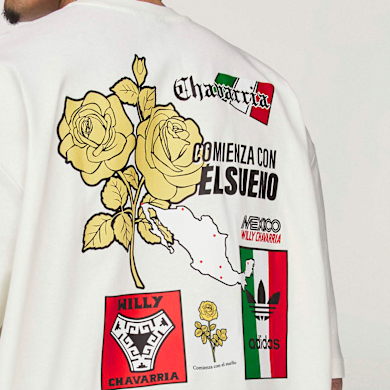 Buy adidas Originals x Willy Chavarria Mexico Tee in Undefined