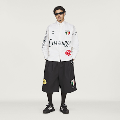 Mサイズ  Originals WILLY CHAVARRIA Buy adidas Originals x Willy Chavarria Button Up in white | KV1980