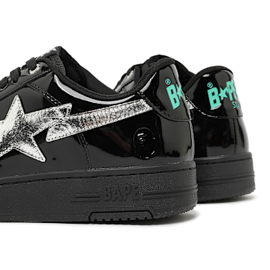 レザー BAPE STA スニーカー ブラック a bathing ape Buy A Bathing Ape x Solebox Bape Sta in zwart | 001FWM221301MBLK