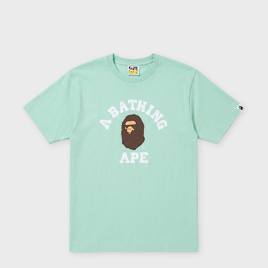 Buy A Bathing Ape College Tee M in green | 001TEM301001MGRN | solebox