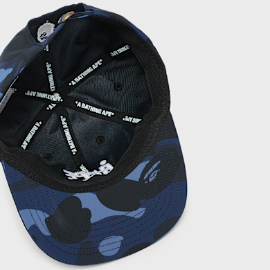 Buy A Bathing Ape Color Camo Bape Sta Panel Cap in blue