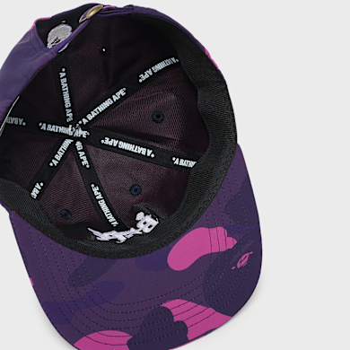 Buy A Bathing Ape Color Camo Bape Sta Panel Cap in purple