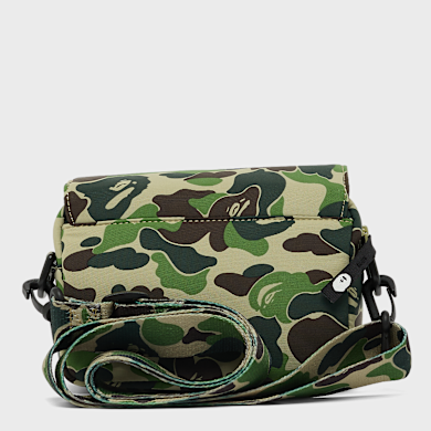 バッグ ABC CAMO MINI SHOULDER BAG Green Buy A Bathing Ape ABC Camo Mini Shoulder Bag in green