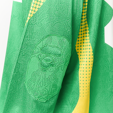 J*M様 エイプ a bathing ape サッカーボール カモフラ レア 激 ABC