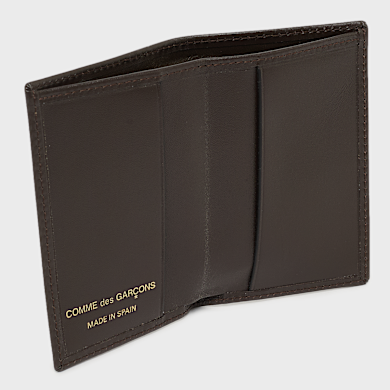 COMME des GARÇONS メモワール Buy Comme des Garcons Wallet Classic Leather Line in brown