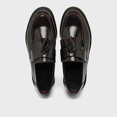 Buy Dr. Martens Adrian cherry red arcadia in cherry red arcadia