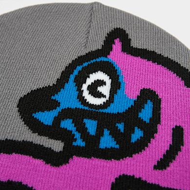 Buy ICECREAM Running Dog Beanie in multi-colour | IC26148-GRY