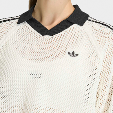 Buy adidas Originals Crochet Polo in white | KC6490 | solebox