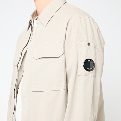 Buy C. P. Company Overshirt in beige | MOS156A11-0143G-904 | solebox