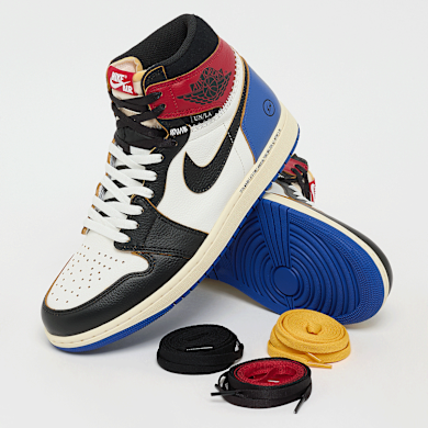 Buy Jordan x Union LA Air Jordan 1 Retro Hi OG in black/white