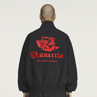 Buy adidas Originals x Willy Chavarria Woven Track Jacket in black