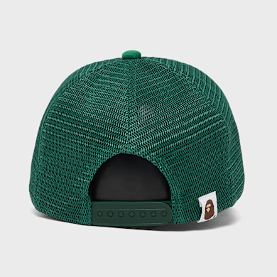 Buy A Bathing Ape College Mesh Cap M green College Mesh Cap green