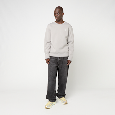 Buy Polo Ralph Lauren Double Knit Sweatshirt in grijs Buy Polo Ralph Lauren Double Knit Sweatshirt in grijs