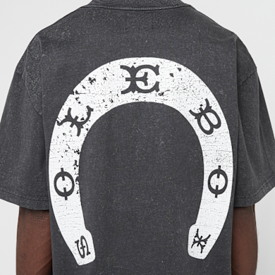 WEST.⑤ Buy solebox Horseshoe Tee in grey | SBX-SEASONAL-Q2-TEE-BLACK