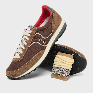 【あい】 Buy Saucony x Estudio Niksen Trainer 80 in mocha/white | S71074-3