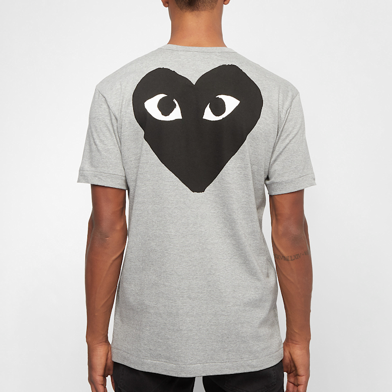 Buy Comme des Garcons Play T-Shirt in grey | P1T072-1 | solebox