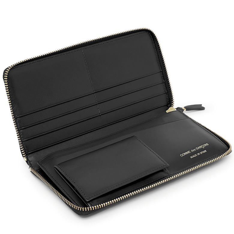 Buy Comme des Garcons Wallet Huge Logo in black | SA0110HL-1 | solebox