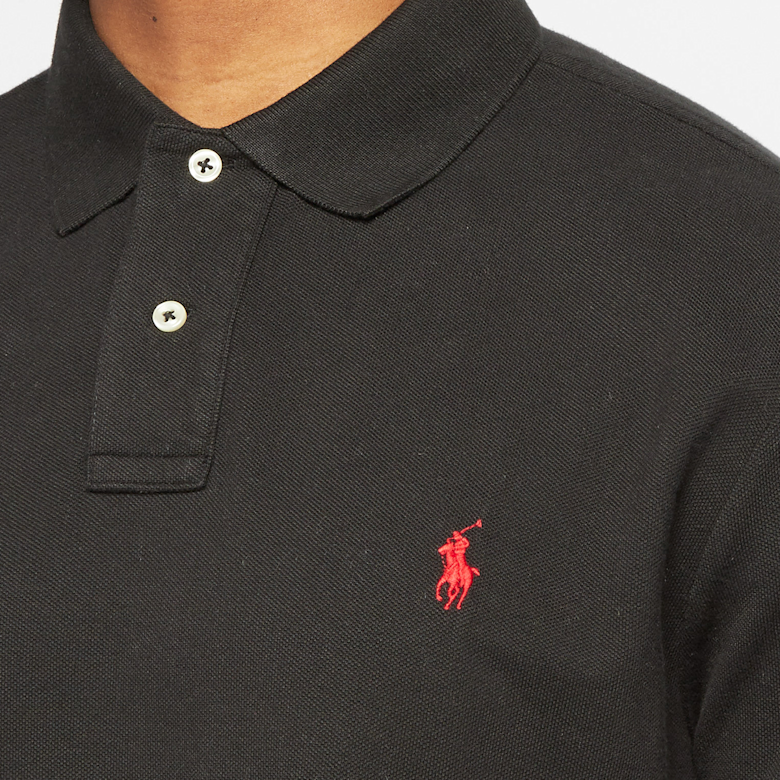 Buy Polo Ralph Lauren Polo Shirt in black | 710782592001 at solebox