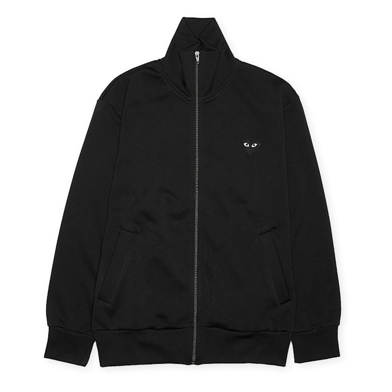 COMME des GARÇONS ブラックジャージ L コムコム　レディース Buy Comme des Garcons Play Play Sweatshirt Big Heart in zwart | AX