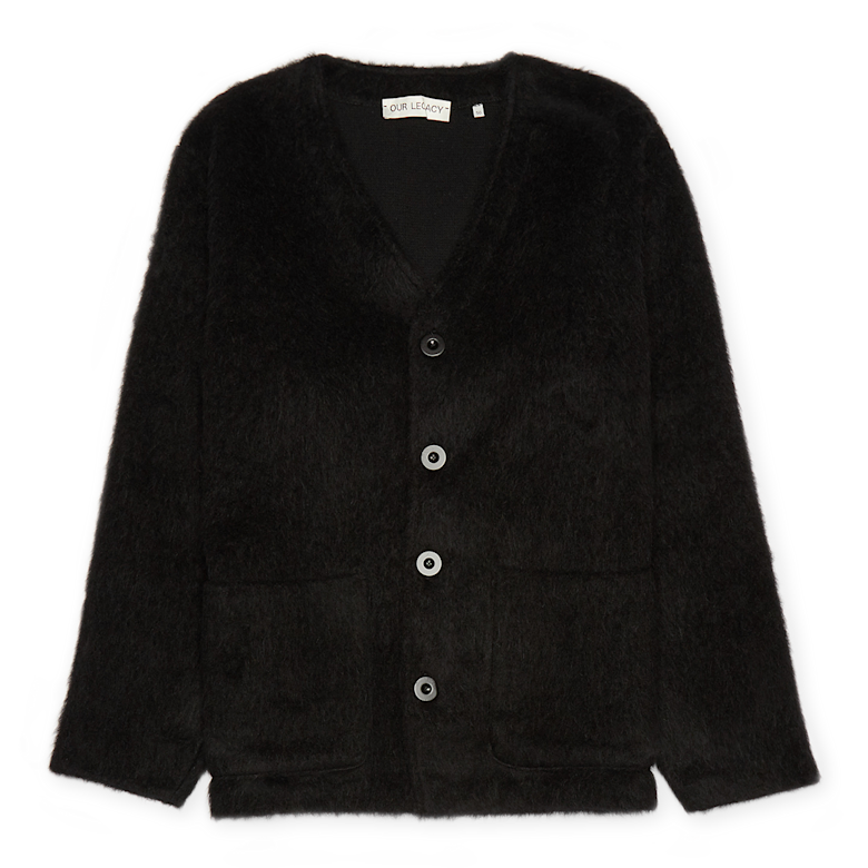 Buy Our Legacy Cardigan in black | M4206CBM-BLK | solebox