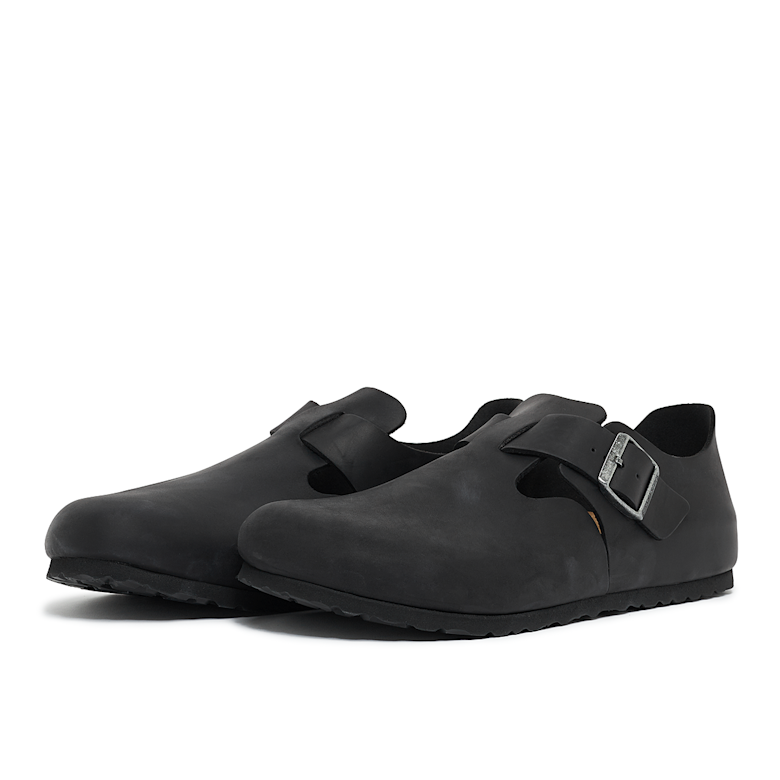 Buy Birkenstock London FL in black | 166541 | solebox