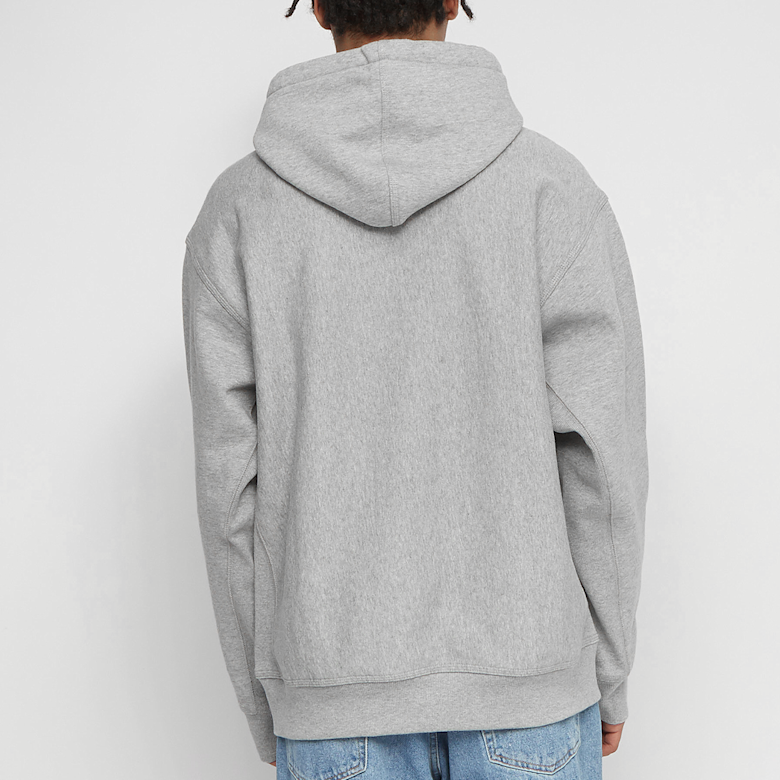 Buy Carhartt WIP Hooded American Script Sweatshirt in grey