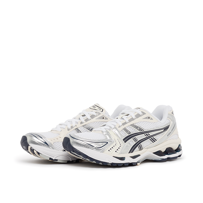 ASICS アシックス GEL-KAYANO 14 White 26.5 Asics Gel-Kayano 14 White Midnight - Women – Jawns on Fire