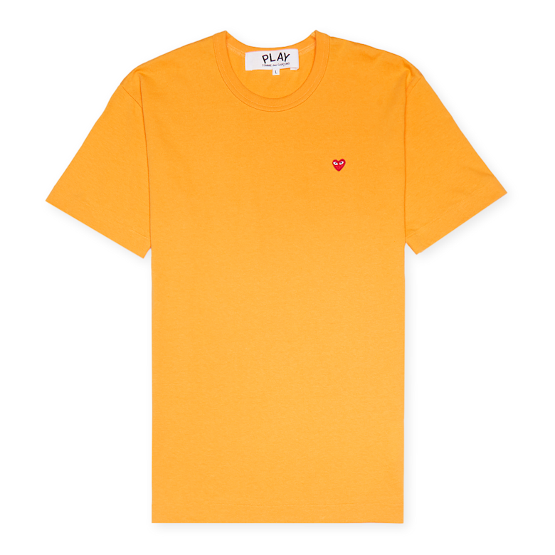 Buy Comme des Garcons Play Black Polka Dot Longsleeve in geel