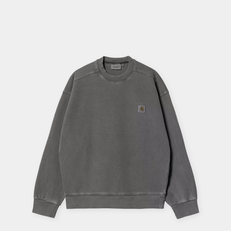Buy Carhartt WIP Nelson Sweat in grey | I029957-89GD | solebox