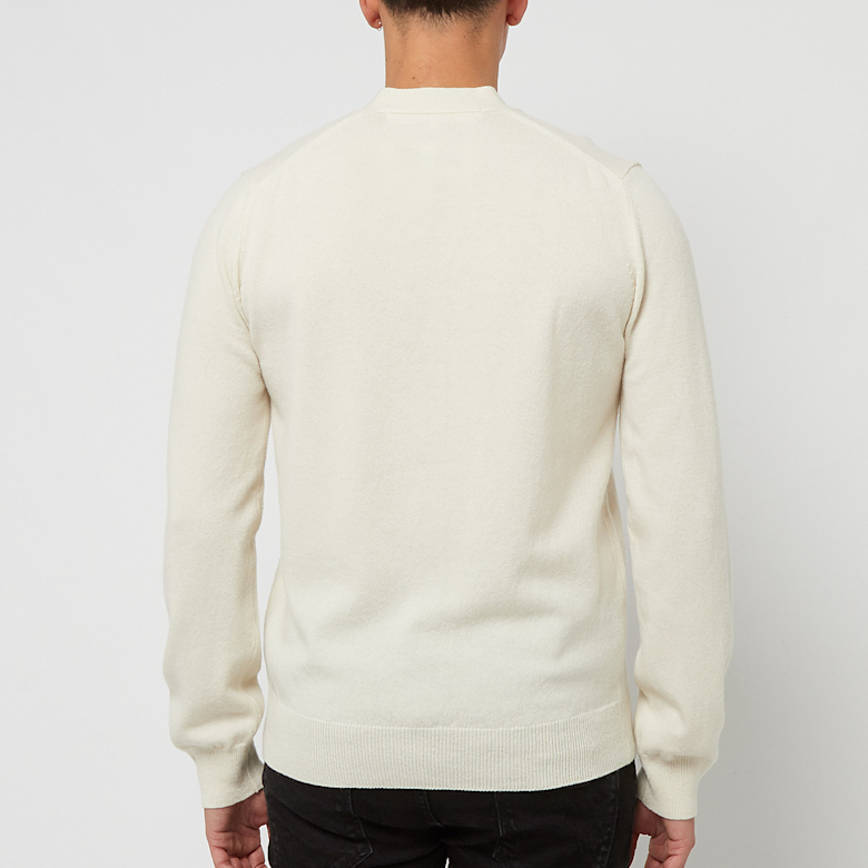 Buy Comme des Garcons Play Knit Cardigan in beige | P1N066-3 | solebox