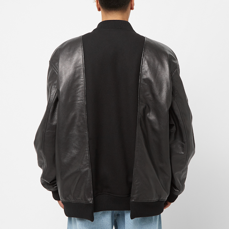 Buy Ambush A Patch Varsity Jacket in tap shoe t | BMJA022F23LEA001