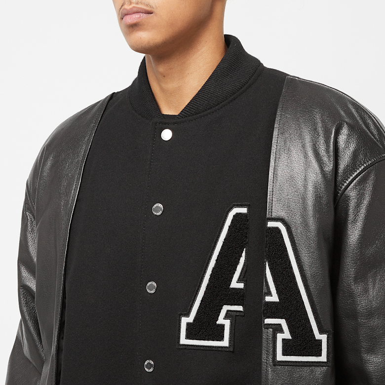 写真 Buy Ambush A Patch Varsity Jacket in tap shoe t | BMJA022F23LEA001