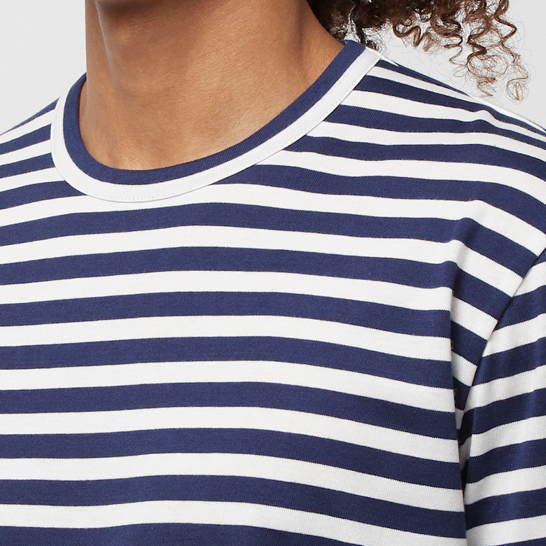 COMME des GARCONS SHIRT / 長袖Tシャツ/S/コットン/BLU/ストライプ/S26010 Buy Comme des Garcons Play x The Artist Invader Striped Longsleeve