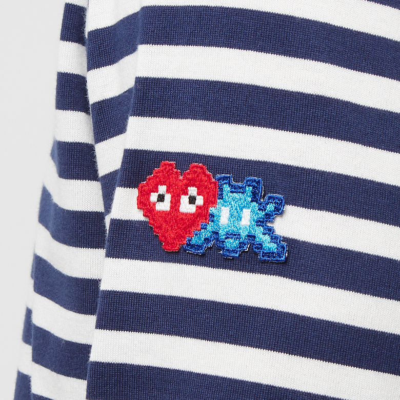 Buy Comme des Garcons Play x The Artist Invader Striped Longsleeve