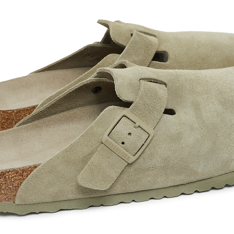 Buy Birkenstock Boston SFB VL in beige | 1019054 | solebox