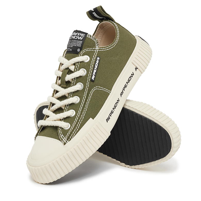 Buy Aape by A Bathing Ape Now Shoes in green | AAPSHMA648XXKKHX