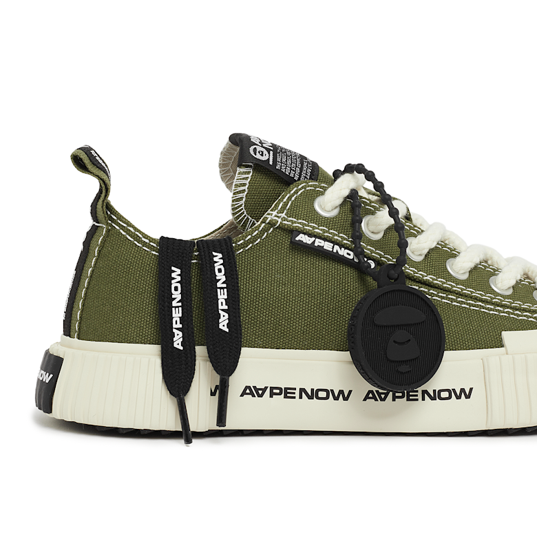 Buy Aape by A Bathing Ape Now Shoes in green | AAPSHMA648XXKKHX