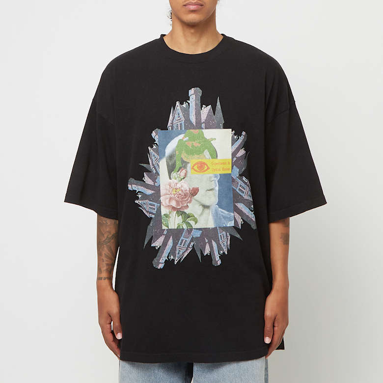 Buy UNDERCOVER Tee Castle Collage in black | UC1D4893-1 | solebox