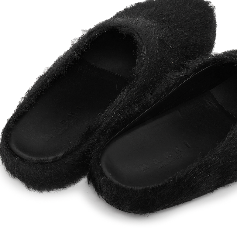 Buy Marni Fussbett Sabot Fussbett Sabot in black | | solebox