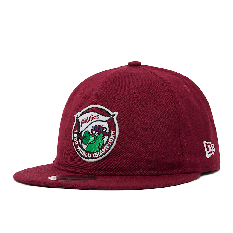 FCRB ✖️NEW ERA EMBLEM 9FIFTY CAP ボルドー Buy New Era MLB Retro 9Fifty® Rc Philadelphia Phillies in red