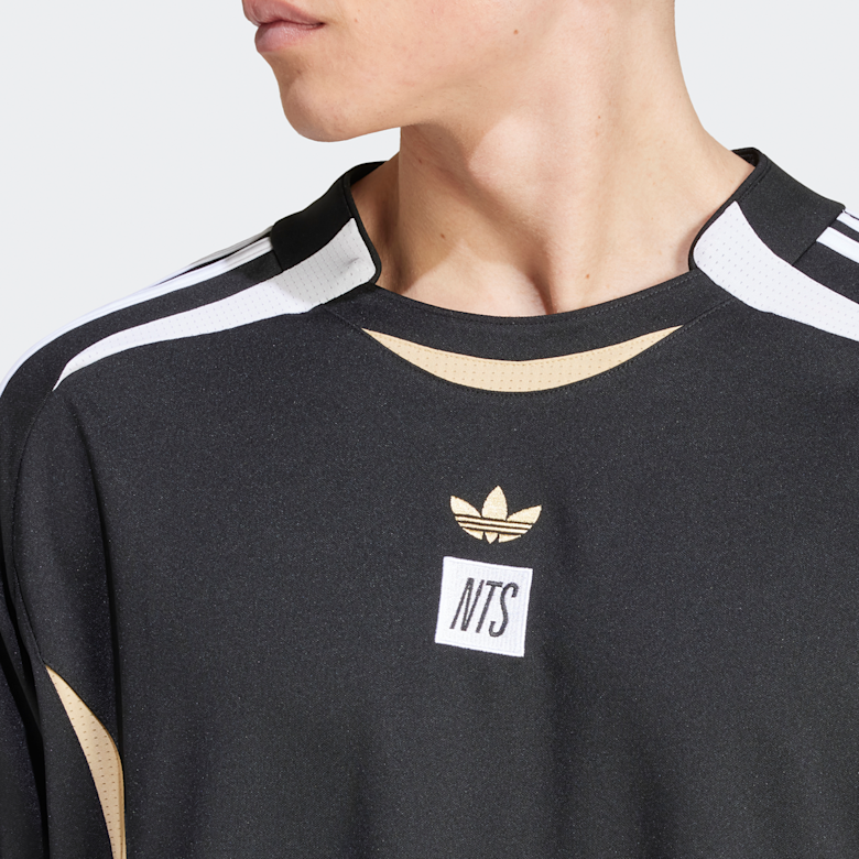 Buy adidas Originals x NTS Radio Teamgeist Kit Jersey in schwarz