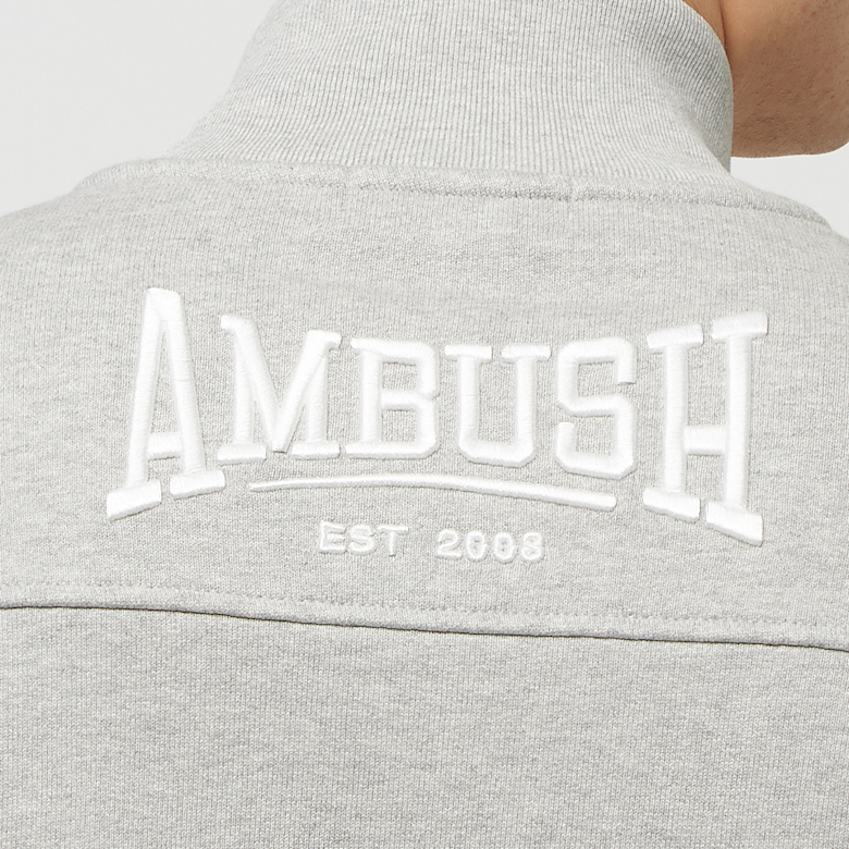Buy Ambush Graphic Tracksuit Jacket in grey | BMBE001S24FLE0020501