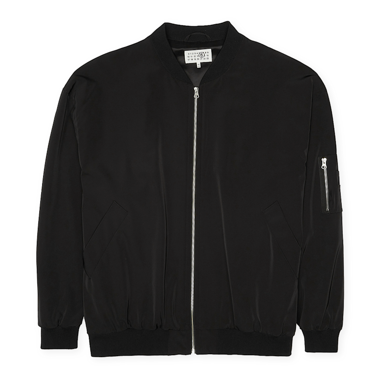 Buy MM6 Maison Margiela Sportsjacket in Black | SH0AM0002-S54445