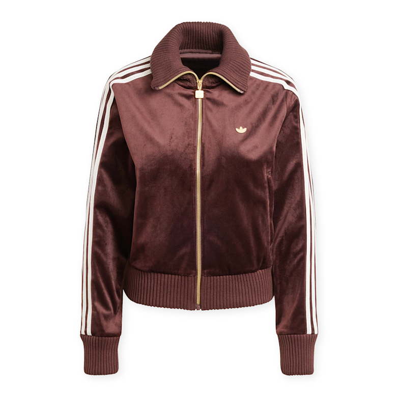 Kaufe adidas Originals Velvet Track Top in braun | IX1059 |solebox