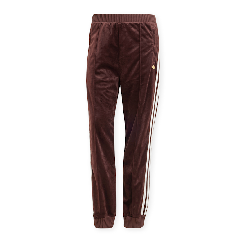 Buy adidas Originals Velvet Track Pants in braun | IX0962 at solebox