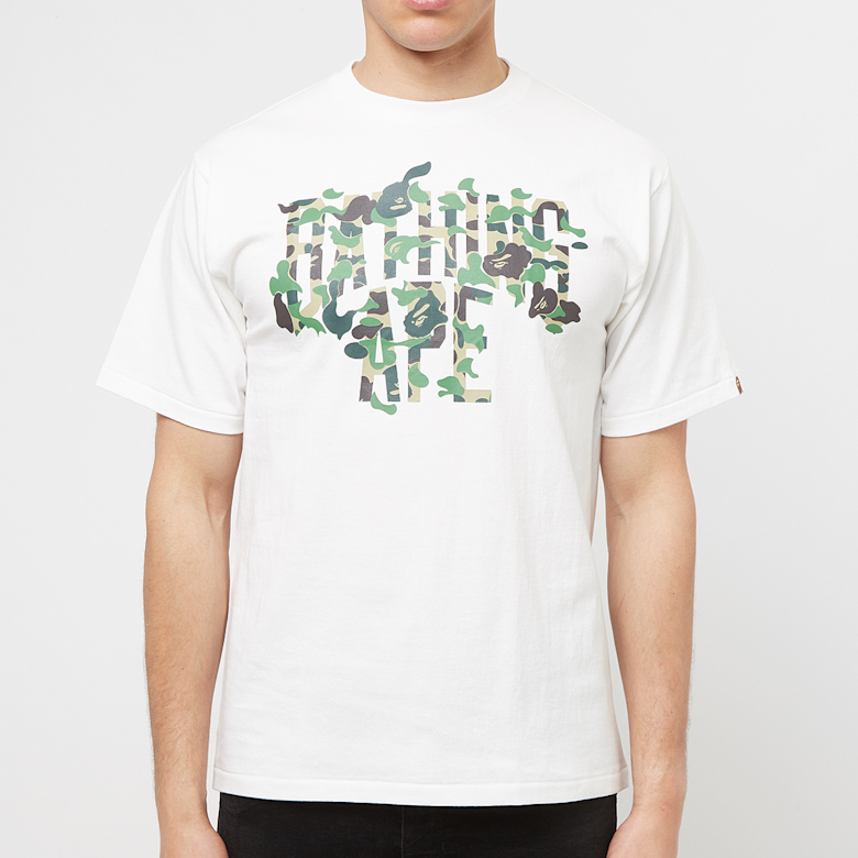Buy A Bathing Ape ABC Camo Rebuild NYC Logo Tee in weiß